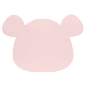 Lässig Placemat Silicone, Little Chums Mouse Rose