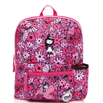 Zip &amp; Zoe Backpack Age 3+ Floral Pink