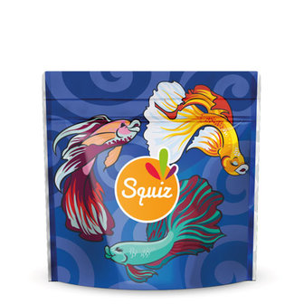 Squiz 3-Pack Multifunctionele Snackzakjes - De Flamboyante Collectie