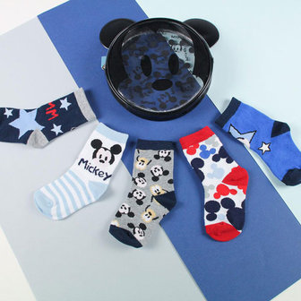 Disney Mickey Mouse Kindersokken - 5 Paar