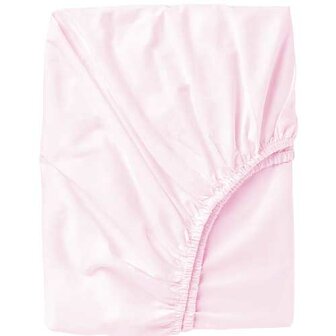BimbiDreams Jersey Ledikant Hoeslaken 80x140 cm Roze