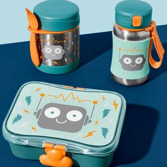 Skip Hop Zoo Insulated Food Jar - Spark Style Robot