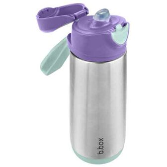 b.box 500ml Insulated Sport Spout Bottle - Lilac Pop
