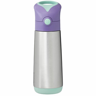 b.box Insulated Drink Bottle 500ml Lilac Pop