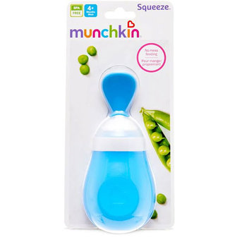 Munchkin Squeeze Spoon Blauw