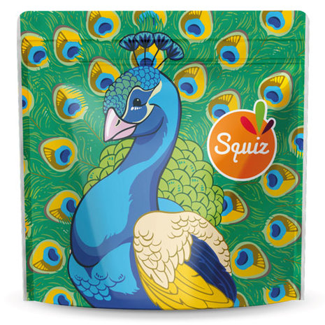 Squiz 3-Pack Multifunctionele Snackzakjes - De Flamboyante Collectie