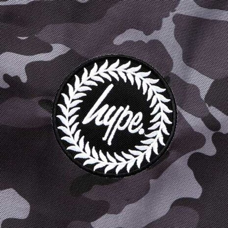 Hype Black & Grey Mono Camo Gymtas