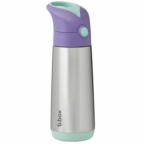 b.box Insulated Drink Bottle 500ml Lilac Pop